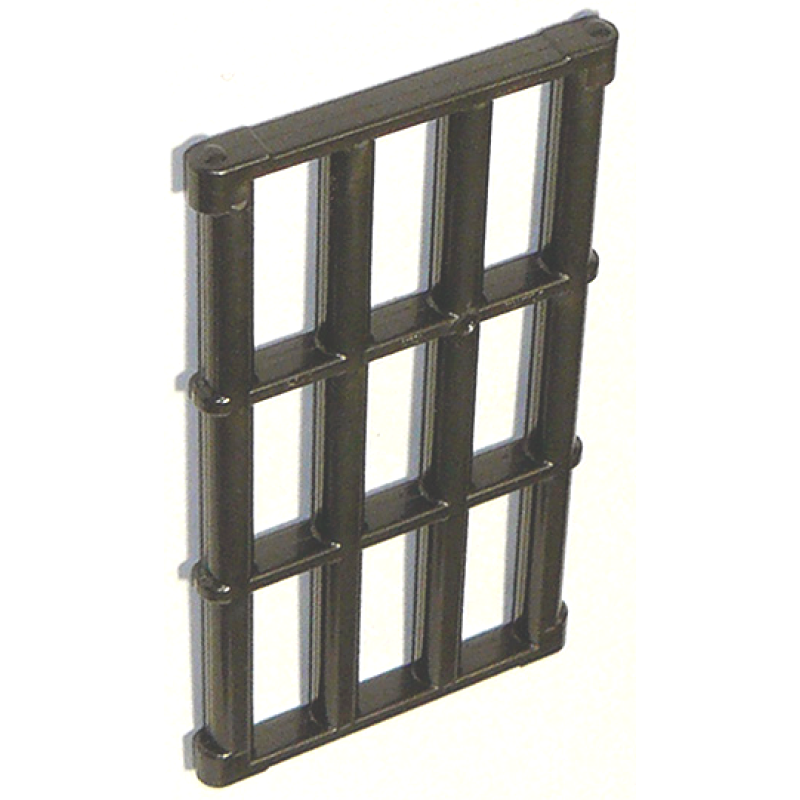 Staaf / Tralies 1x4x6 Pearl Dark Gray